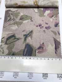 7027-710-4 CL Seating Watercolor Touch Large Flowers[Textile / Fabric] HOKKOH Sub Photo