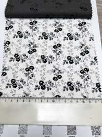 7027-710-7 CL Seating Monochromatic Pointillist Flower[Textile / Fabric] HOKKOH Sub Photo