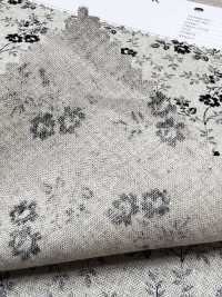 7027-710-7 CL Seating Monochromatic Pointillist Flower[Textile / Fabric] HOKKOH Sub Photo