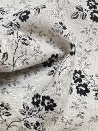 7027-710-7 CL Seating Monochromatic Pointillist Flower[Textile / Fabric] HOKKOH Sub Photo