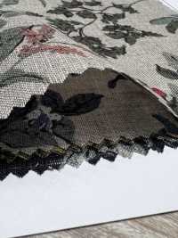 7027-720-2 100% Linen Loomstate Angel Soft Leaf Fruit[Textile / Fabric] HOKKOH Sub Photo