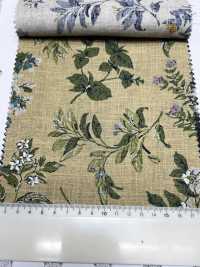 7027-720-2 100% Linen Loomstate Angel Soft Leaf Fruit[Textile / Fabric] HOKKOH Sub Photo