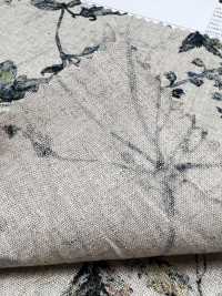 4027-790-2 Linen Loomstate With Shadow-touch Floral Pattern[Textile / Fabric] HOKKOH Sub Photo