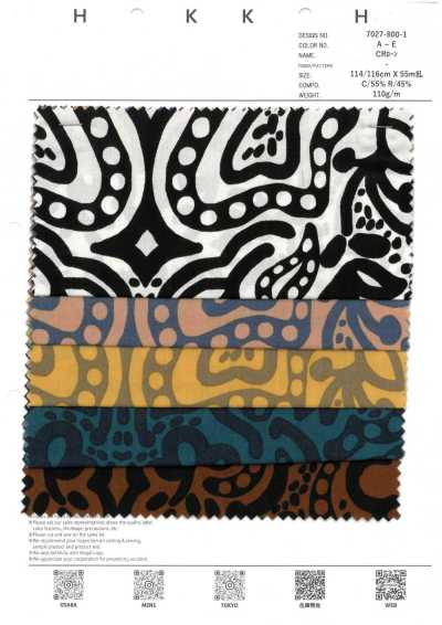 CR Lawn Floral Geometric