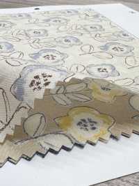1027-605-1 60 Lawn 9088 Arranged Flowers[Textile / Fabric] HOKKOH Sub Photo