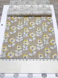 1027-605-1 60 Lawn 9088 Arranged Flowers[Textile / Fabric] HOKKOH Sub Photo