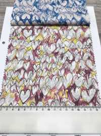 1027-610-1 60 Lawn 6195 Heart[Textile / Fabric] HOKKOH Sub Photo