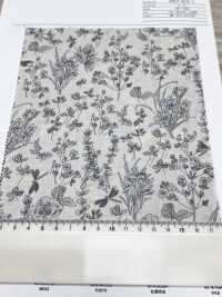 7027-615-1 60 Lawn 9088 Line Drawing Botanical[Textile / Fabric] HOKKOH Additional Images