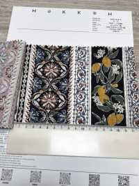 7027-618-3 60 Lawn 9088 Lemon Stripe[Textile / Fabric] HOKKOH Sub Photo