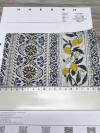 7027-618-3 60 Lawn 9088 Lemon Stripe[Textile / Fabric] HOKKOH Sub Photo