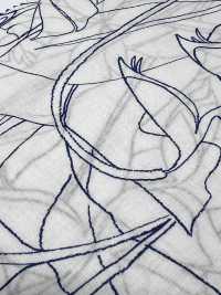 7027-618-7 60 Lawn 9088 Line Drawing Tropical[Textile / Fabric] HOKKOH Sub Photo