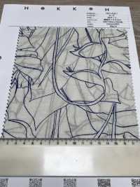 7027-618-7 60 Lawn 9088 Line Drawing Tropical[Textile / Fabric] HOKKOH Sub Photo