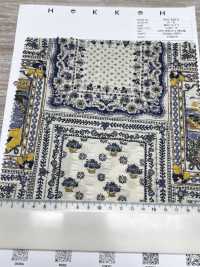 7027-620-5 60 Lawn Ripple Handkerchief Badge[Textile / Fabric] HOKKOH Sub Photo