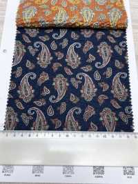 7027-630-3 80 Lawn Miracle Wave Paisley[Textile / Fabric] HOKKOH Sub Photo