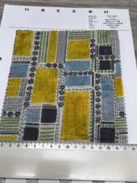 7027-630-4 80 Lawn Miracle Wave Watercolor Blocks[Textile / Fabric] HOKKOH Sub Photo