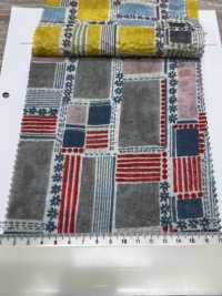 7027-630-4 80 Lawn Miracle Wave Watercolor Blocks[Textile / Fabric] HOKKOH Sub Photo