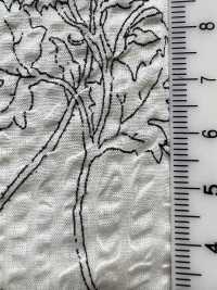 7027-631-1 80 Lawn Miracle Wave Line Botanical[Textile / Fabric] HOKKOH Sub Photo