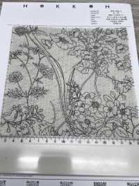 7027-631-1 80 Lawn Miracle Wave Line Botanical[Textile / Fabric] HOKKOH Sub Photo