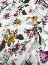 4027-660-5 60 Lawn Watercolor Flowers[Textile / Fabric] HOKKOH Sub Photo
