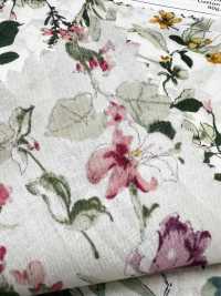 4027-660-5 60 Lawn Watercolor Flowers[Textile / Fabric] HOKKOH Sub Photo