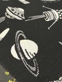 850606 Broadcloth , Let's Go To The Vast Universe! Space & Galaxy[Textile / Fabric] VANCET Sub Photo
