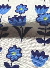 850613 Lawn Unbleached Cotton Little Pocket "Pizzicato"[Textile / Fabric] VANCET Sub Photo