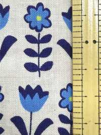 850613 Lawn Unbleached Cotton Little Pocket "Pizzicato"[Textile / Fabric] VANCET Sub Photo