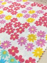 850614 Lawn Unbleached Cotton Little Pocket "mini Mini Flower"[Textile / Fabric] VANCET Sub Photo