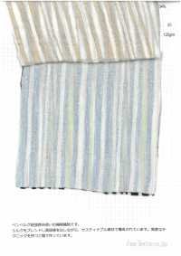 2907 Yoryu (Wrinkle Crepe) Stripe[Textile / Fabric] Fine Textiles Sub Photo
