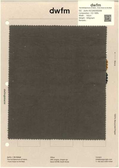 DWFM-NCGAED0020W Enzyme Wash Herringbone