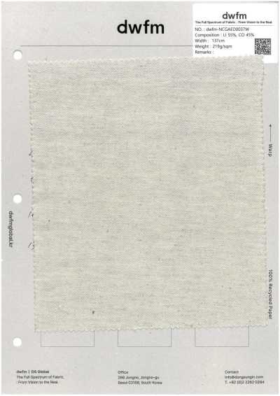 DWFM-NCGAED0037W Enzyme Wash High-count Twill