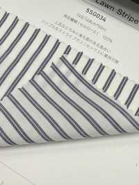5SG034 Lyocell Lawn Stripe[Textile / Fabric] Chambray Sub Photo