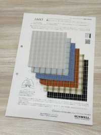 14443 Polyester/Organic Cotton Broadcloth Mini Check[Textile / Fabric] SUNWELL Additional Images