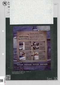 1076638 Denim Mix Circular Rib[Textile / Fabric] Takisada Additional Images
