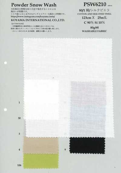 PSW6210 80/1 Cotton/Silk Viyella