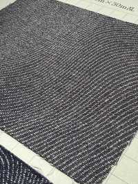 TFGR217 Indigo Rope Moiré Jacquard 6 Oz[Textile / Fabric] Yoshiwa Textiles Sub Photo