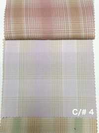SBT-028 40/1 Organic TENCEL™ Lyocell Fiber Twill Check[Textile / Fabric] Kuwamura Textile Sub Photo