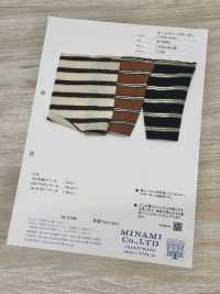 W-50009 Oldies Horizontal Stripes[Textile / Fabric] Minami Additional Images