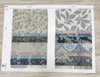 SP6580 Overdyed Flower Print Loomstate (Roll)[Textile / Fabric] COSMO TEXTILE Additional Images
