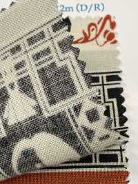 NN2336 RETONO Un/nö African Panel Print Loomstate (Roll)[Textile / Fabric] COSMO TEXTILE Additional Images