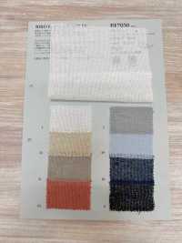 BF7030 Yarn-Dyed Cotton Linen Leno Weave[Textile / Fabric] KOYAMA Additional Images