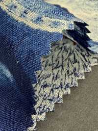 5-IDG-HDPT5 Linen ID Discharge Hand Screen Print[Textile / Fabric] HOKKOH Additional Images