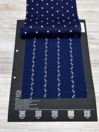 CF-IDGPT3 Cotton Linen Indigo Discharge[Textile / Fabric] HOKKOH Additional Images