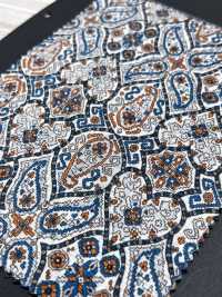 5026-1375-6 80 Lawn Miracle Wave Paisley[Textile / Fabric] HOKKOH Additional Images