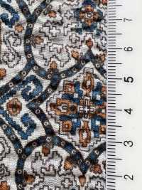 5026-1375-6 80 Lawn Miracle Wave Paisley[Textile / Fabric] HOKKOH Additional Images