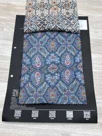 5026-1375-6 80 Lawn Miracle Wave Paisley[Textile / Fabric] HOKKOH Additional Images