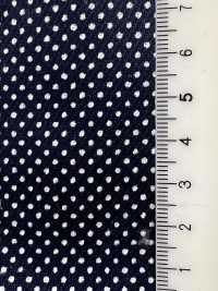 5-WABASH-DRL Indigo Discharge Print Polka Dot/Bandana/Spotted Check/Flying Diamond[Textile / Fabric] HOKKOH Additional Images