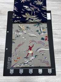 5026-330-1 Vat Discharge Aloha Vintage Aloha[Textile / Fabric] HOKKOH Additional Images