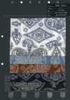 5026-1330-1 Bandana Cloth Off Discharge Print Trump Paisley