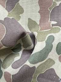 OGC0109HTR Nep Herringbone Hunter Camo River PT[Textile / Fabric] HOKKOH Additional Images